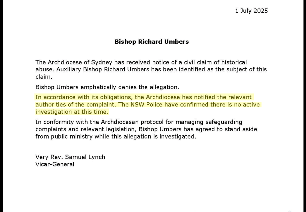 Catholic Church caught in Opus Dei cover-up